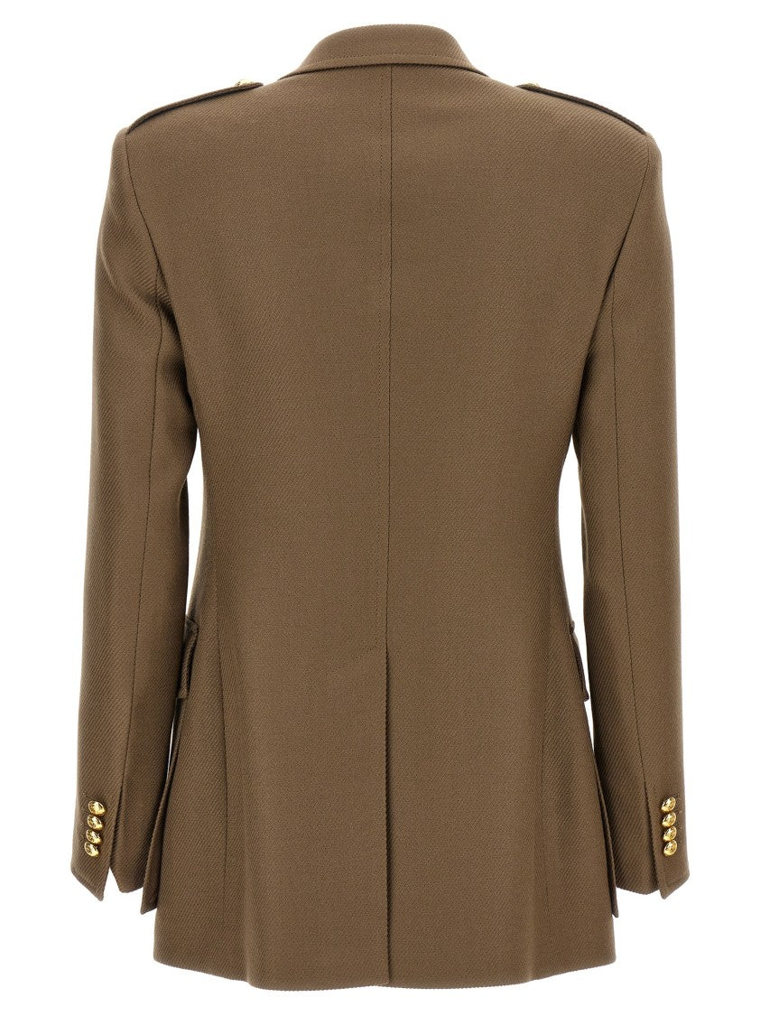 Tagliatore Single-Breasted Wool Jacket