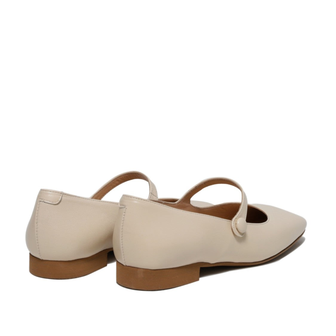Guglielmo Rotta Daisy Duck In Cream Nappa With Strap