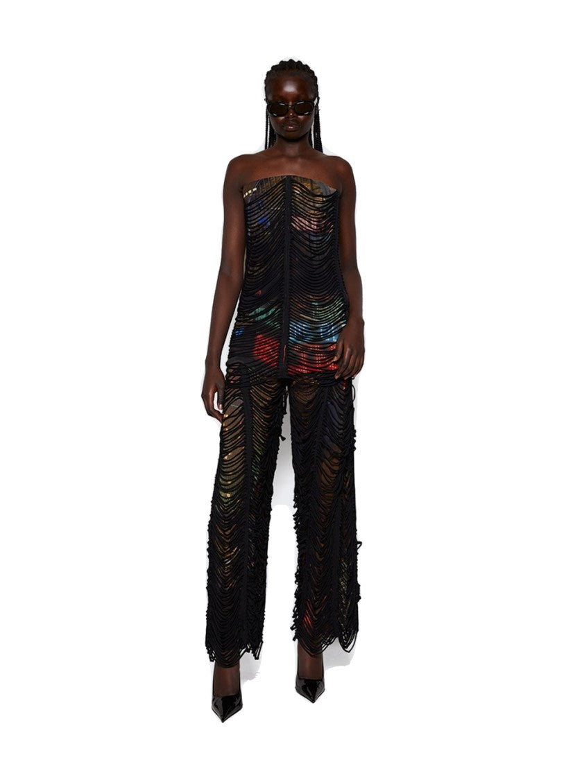 Jean Paul Gaultier X Shayne Oliver Slashing 3D Mini Dress