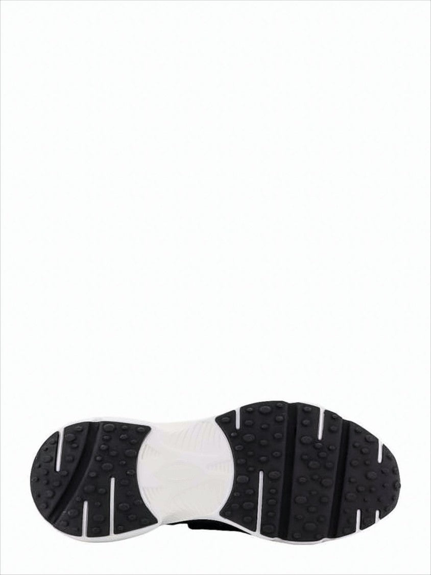 Tod's Breathable Fabric Sneakers With Distinctive Logo Strap
