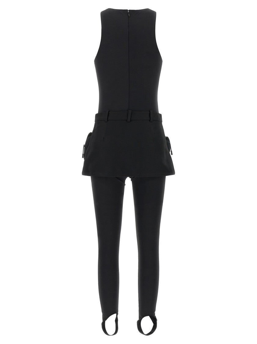 Coperni Synthetic Fabric Tracksuit With Utility Belt