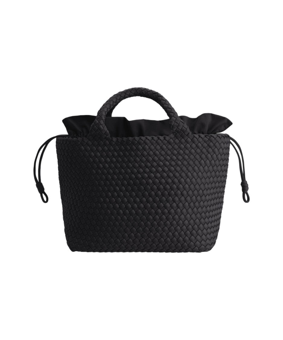 Marrea Woven Neoprene Handbag With Structured Silhouette