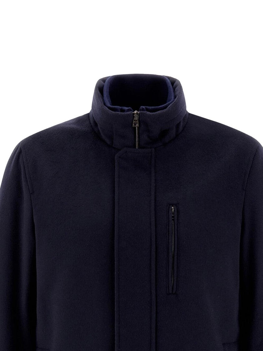 Herno Men's Jacket With High Collar