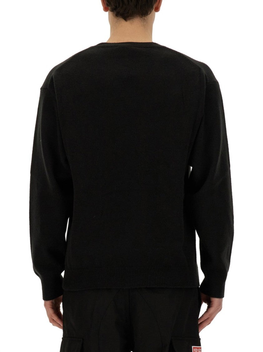 Kenzo Jersey With Embroidery Boke Flower