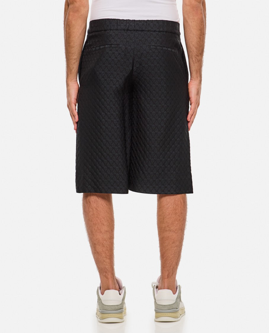 Alexander Mcqueen Printed Pyjama Shorts