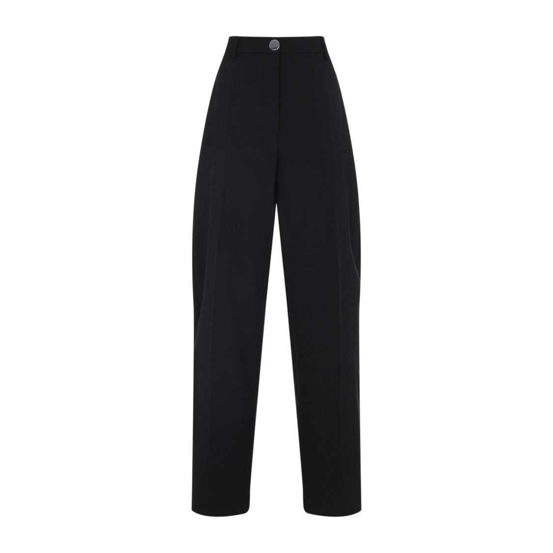 Sportmax High-Waisted Wide-Leg Trousers With Tailored Silhouette