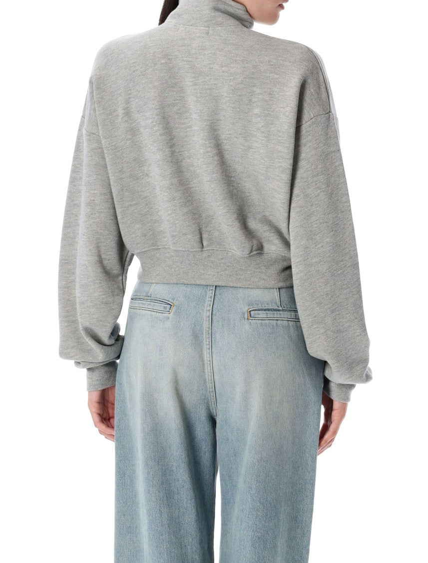 Eterne Half Zip Fleece Sweatshirt