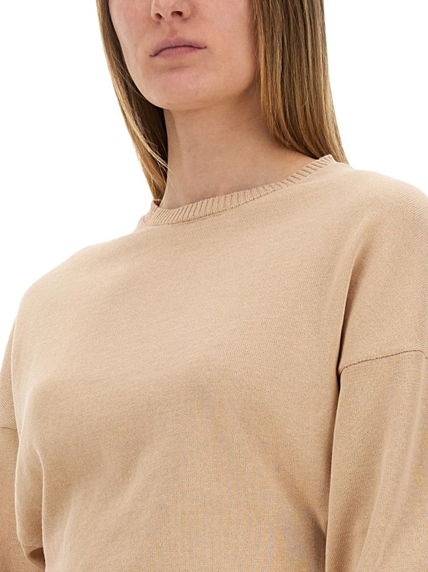 Alysi Cropped Knit Top