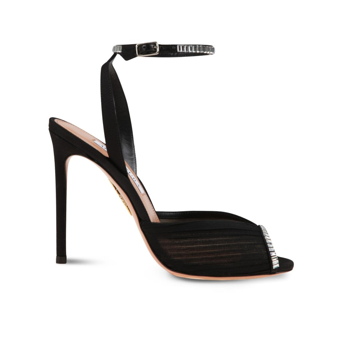 Aquazzura Be Mine Crystal Sandals