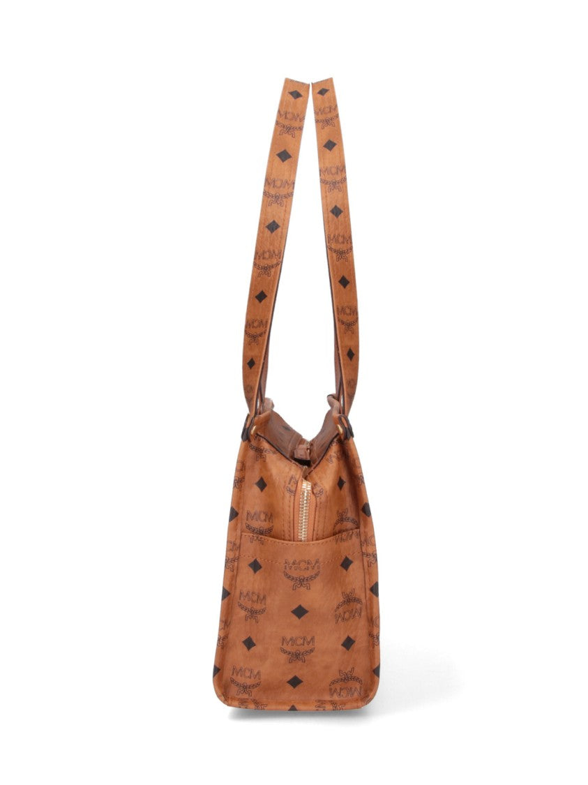Mcm "Aren" Tote Bag – Brown