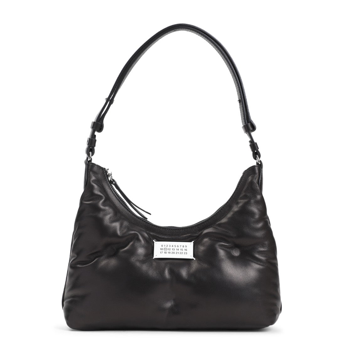Maison Margiela Lamb Leather Shoulder Bag With Sleek Dimensions And Functional Design