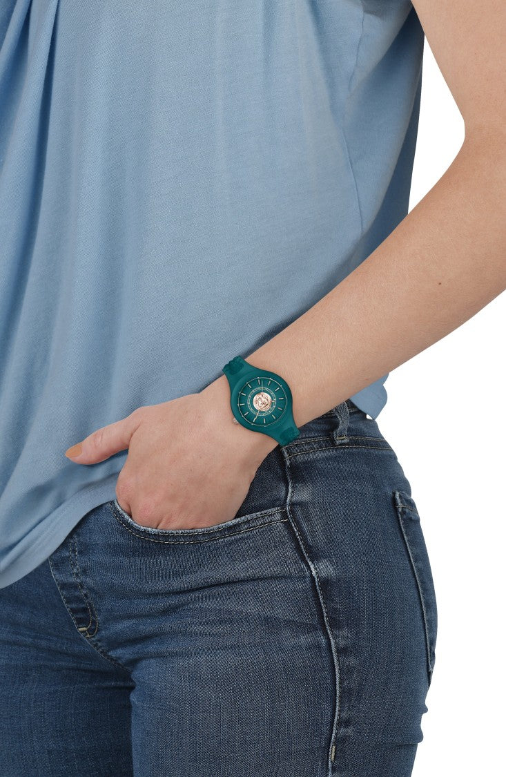 Versus Versace Fire Island Lion Strap Watch