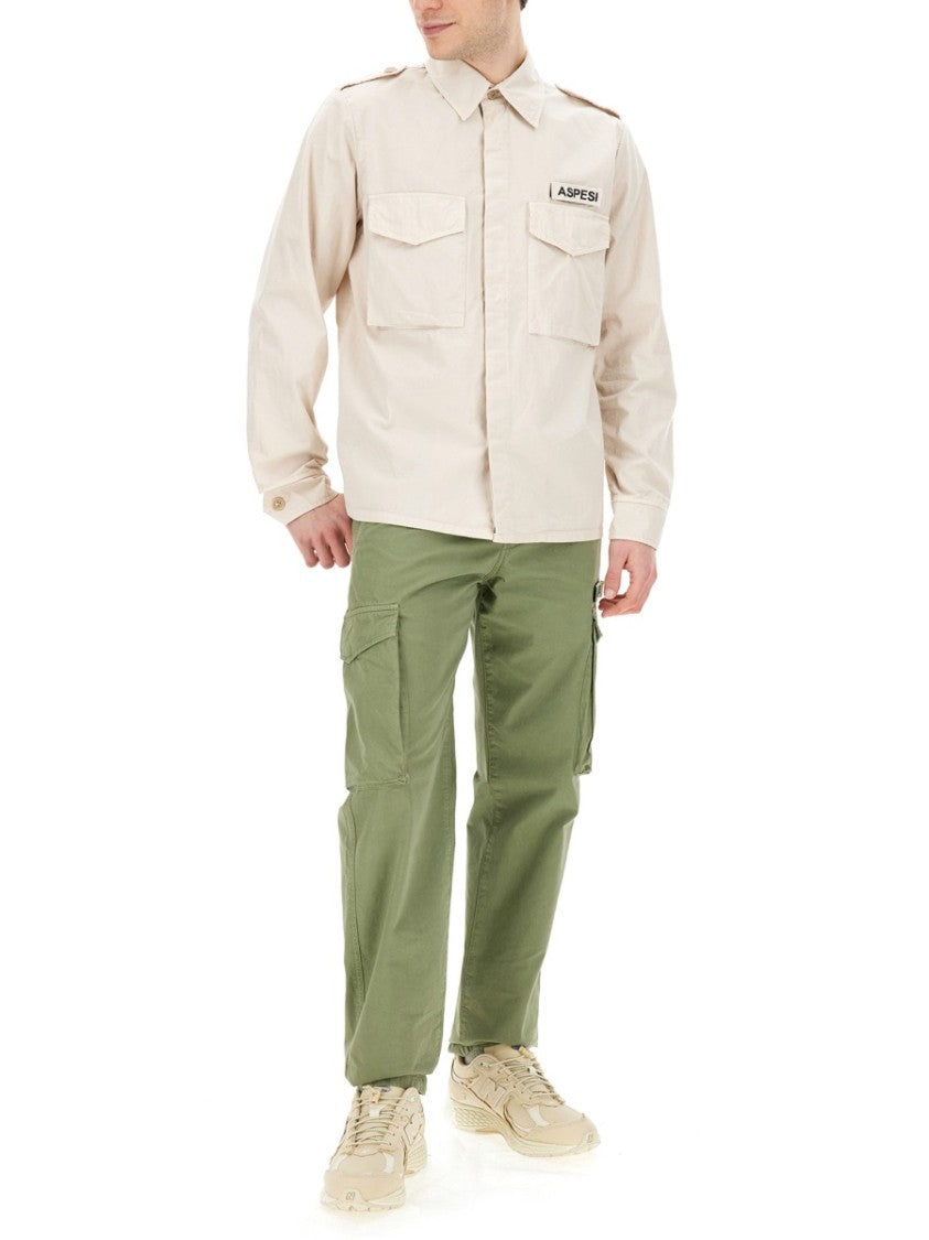 Aspesi Military-Inspired Field Shirt