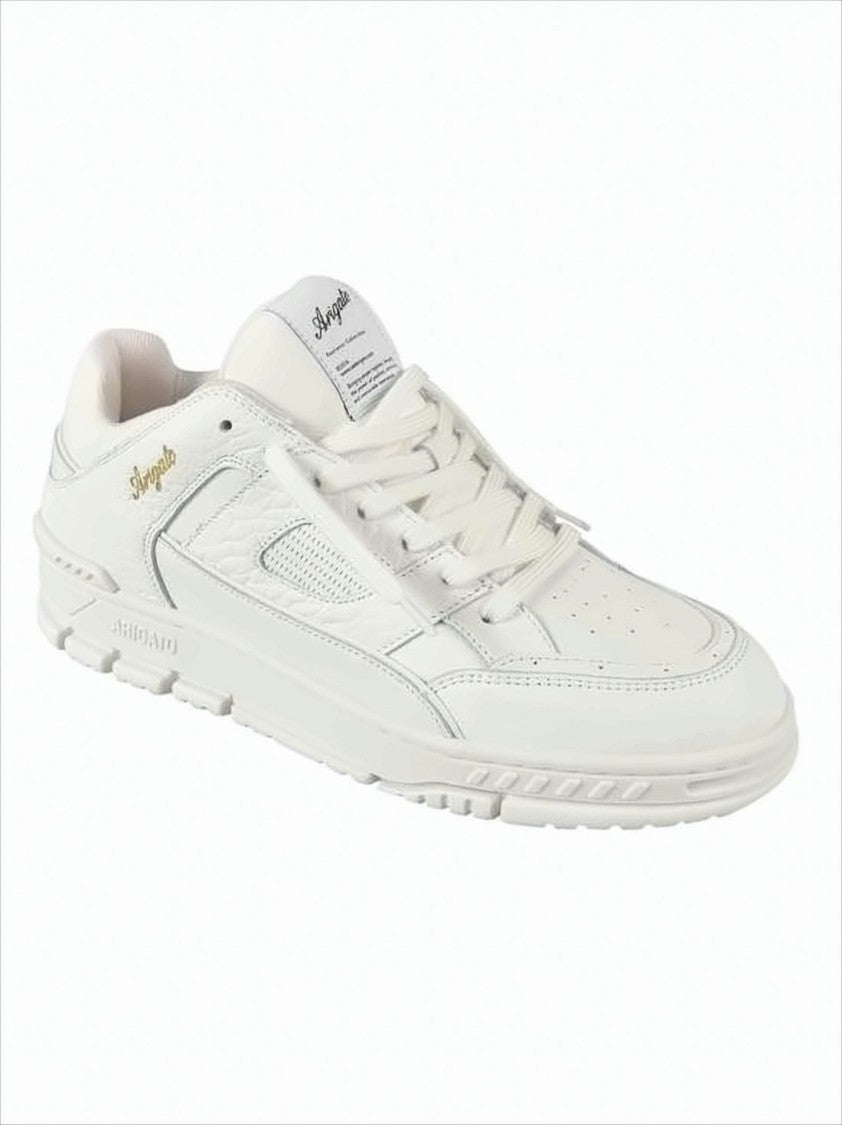 Axel Arigato Low-Top White Sneakers With Perforated Detailing