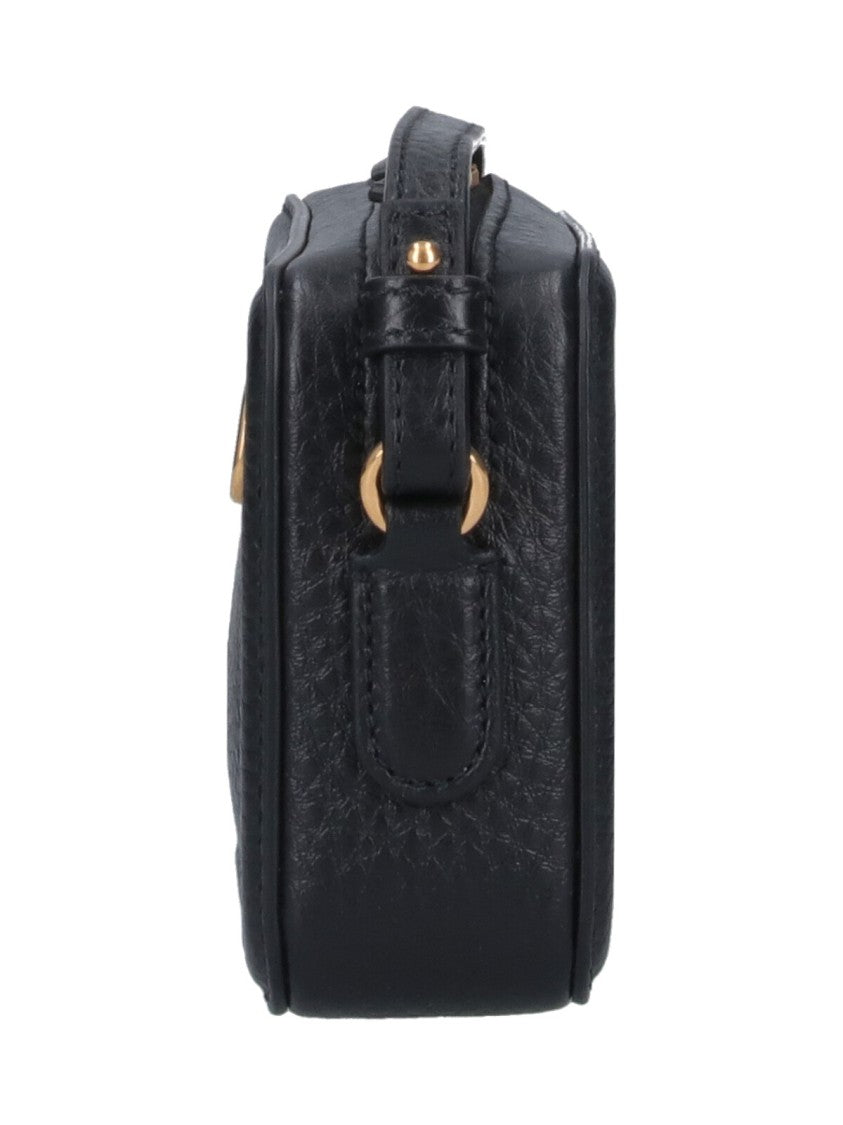 Valentino Garavani "Alltime" Mini Crossbody Bag Black
