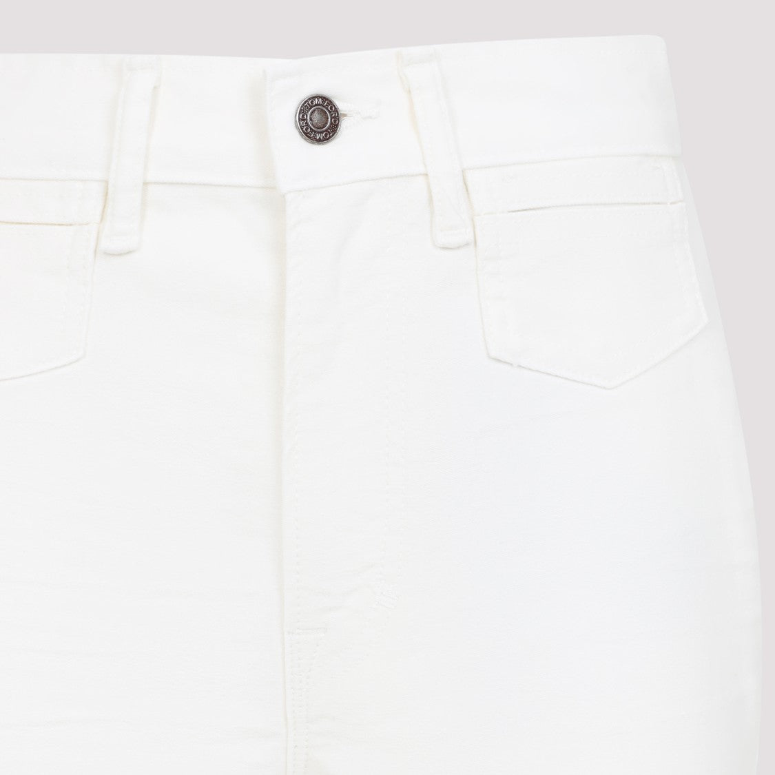 Tom Ford High-Waisted Flared Pants With Classic Five-Pocket Design