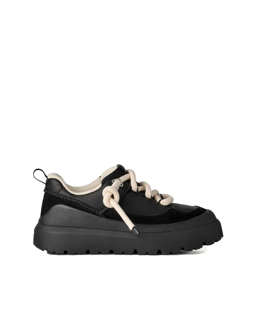 Ugg Heritage Utility Sneakers In Full-Grain Leather And Suede