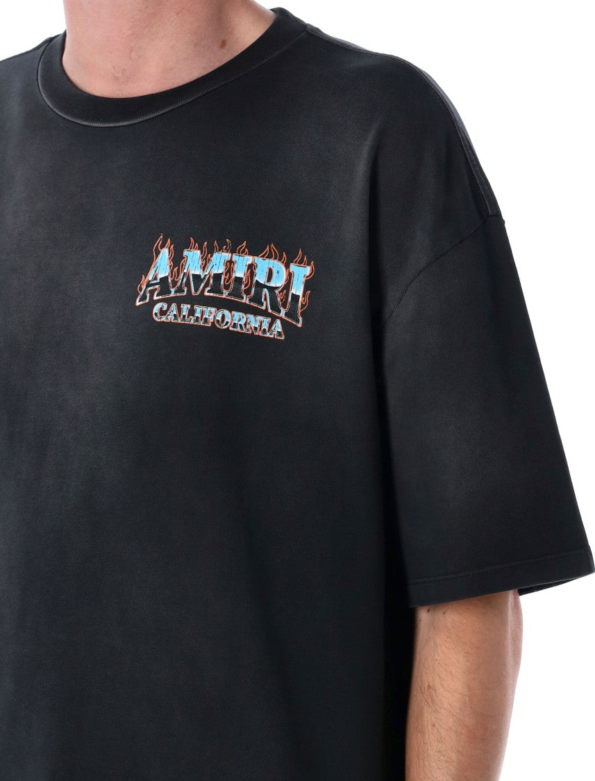 Amiri California Oversized Black T-Shirt