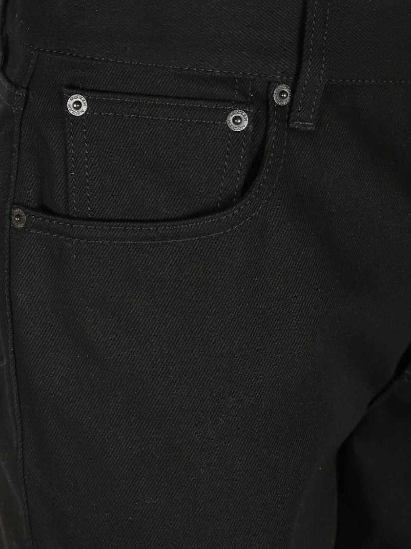 Alexander Mcqueen Classic Straight Leg Jeans With Five Pockets