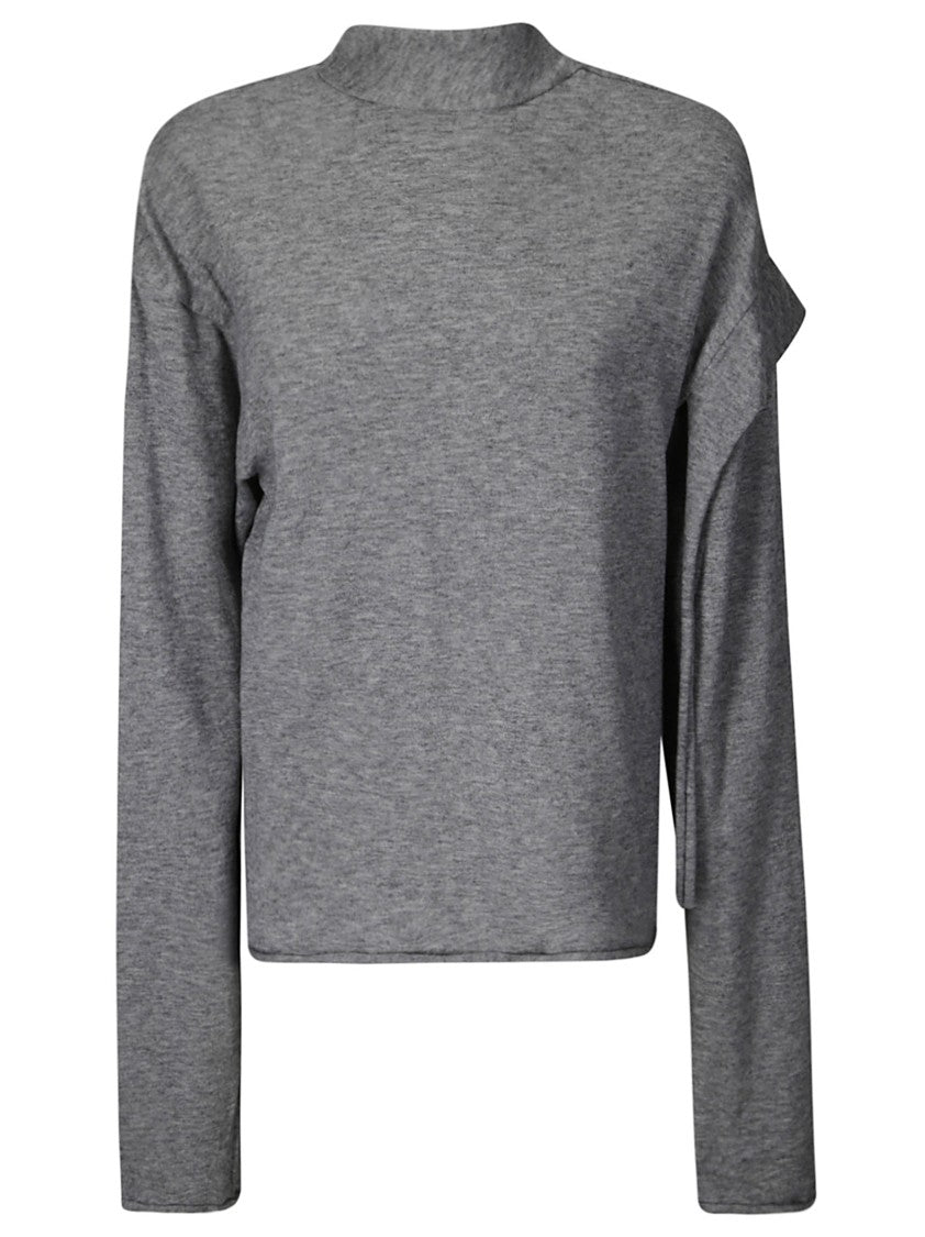 Ottolinger Sweater With Collar And Lace
