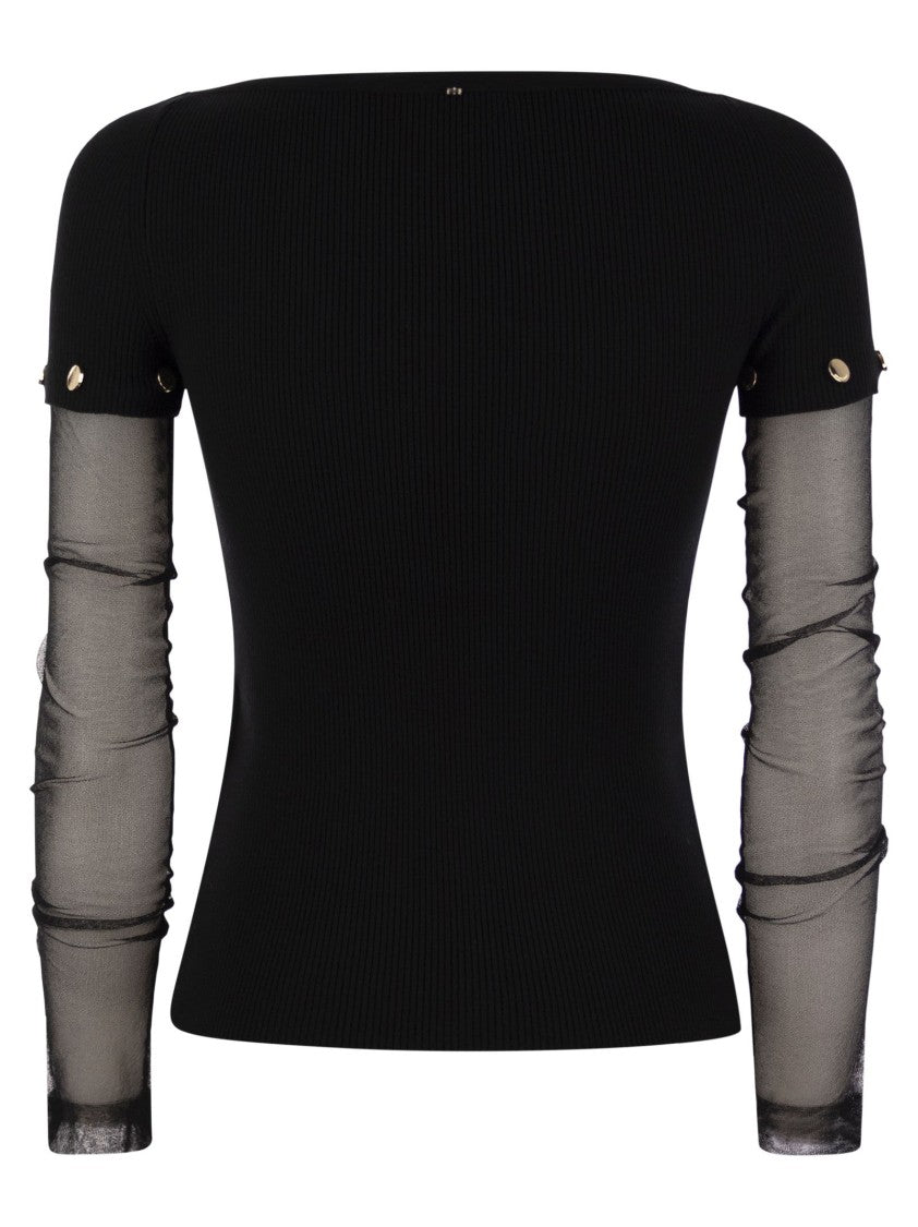 Sportmax Alcide - Tight-Fitting Stretch Viscose Jersey