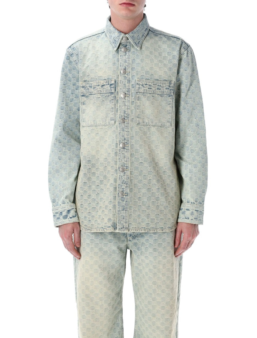Misbhv Monogram Denim Overshirt