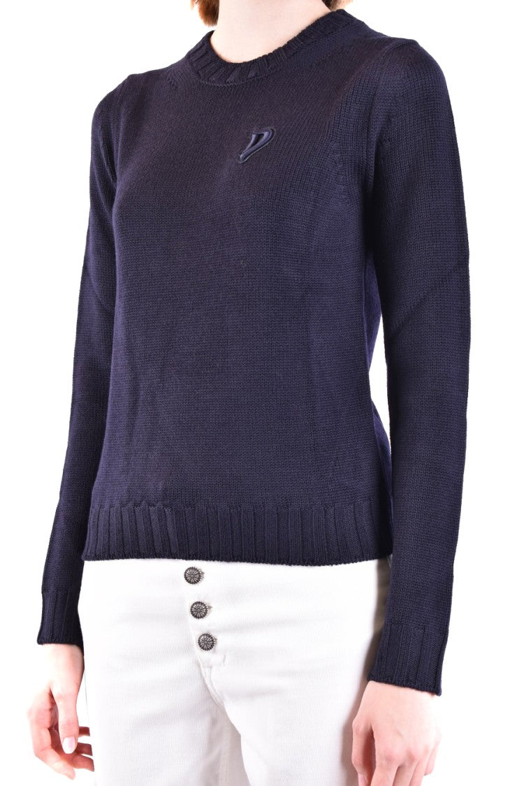 Dondup Sky Blue Knit Sweater