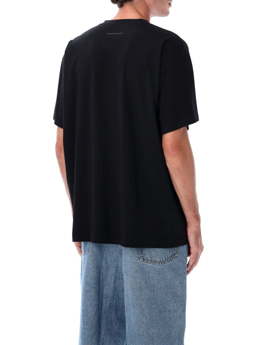 Mm6 By Maison Margiela Tape Logo Tee