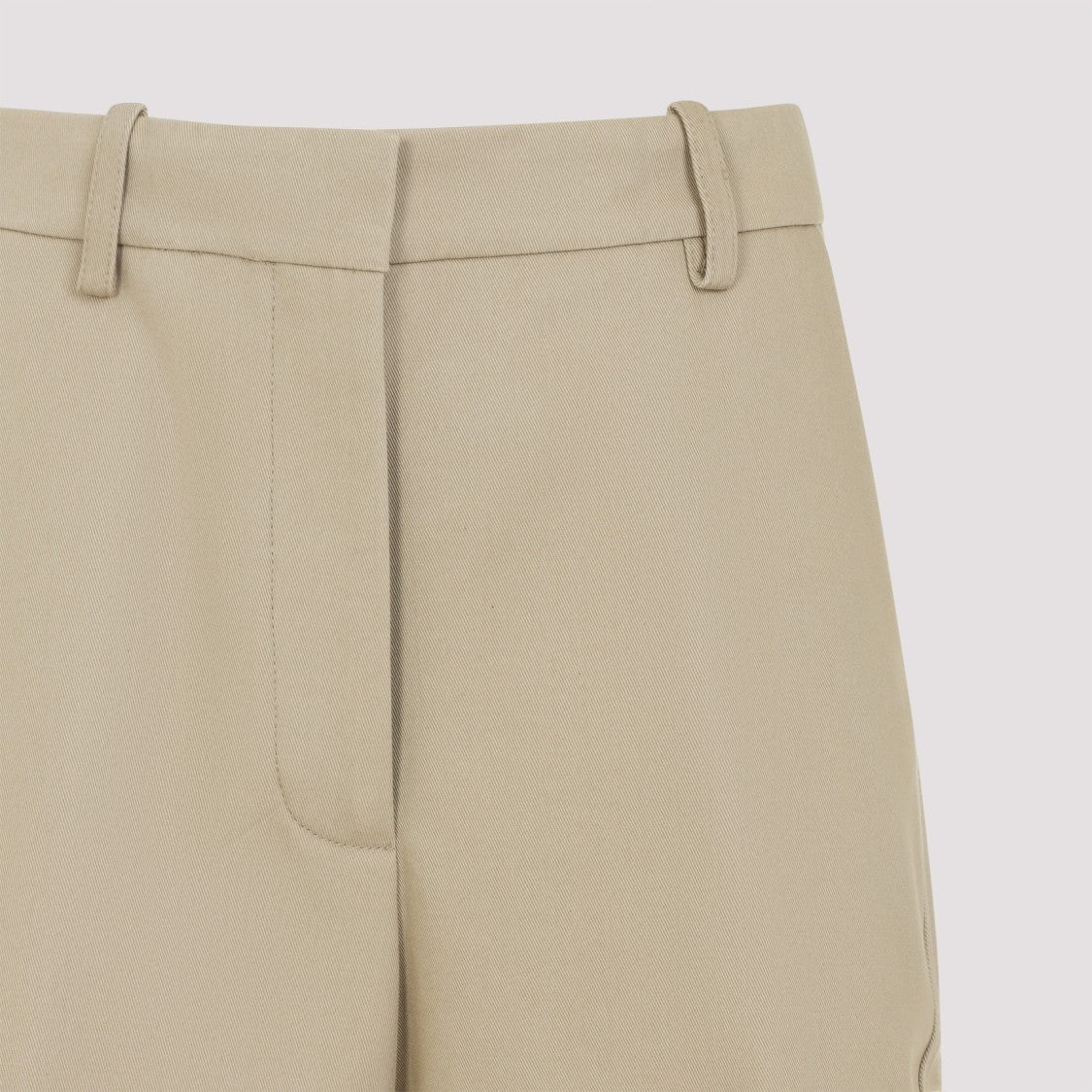 Givenchy Beige Cotton And Wool Pants