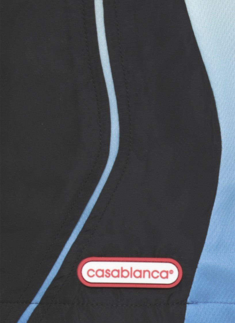 Casablanca Black Gradient Bermuda
