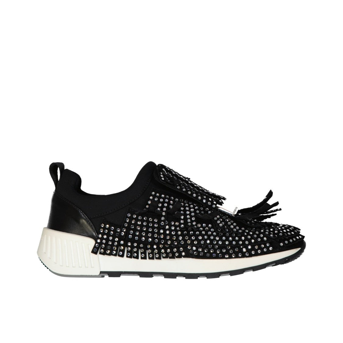 Sergio Rossi Sr1 Running Crystals Sneakers With Sparkling Elegance