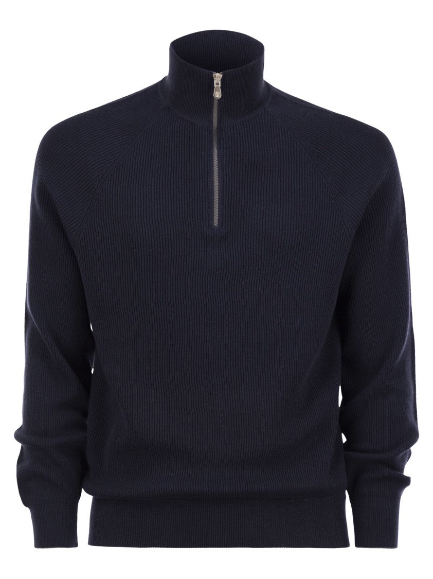 Brunello Cucinelli Cotton Rib Sweater