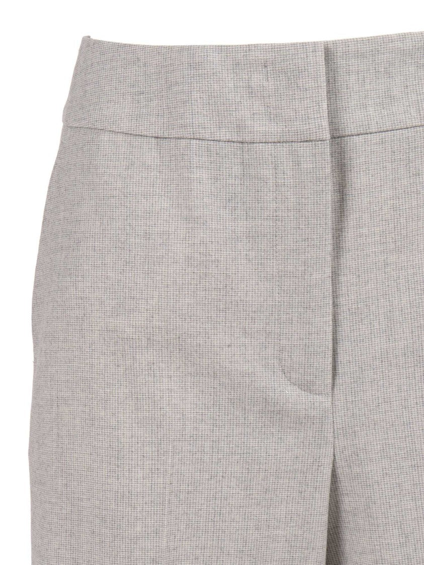 Peserico Tailored Straight-Leg Trousers With Textured Finish