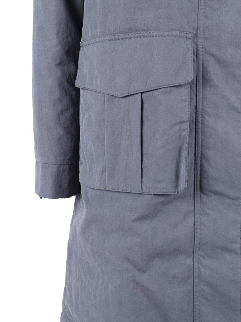 K-Way Brunil Cotton Feel Long Jacket