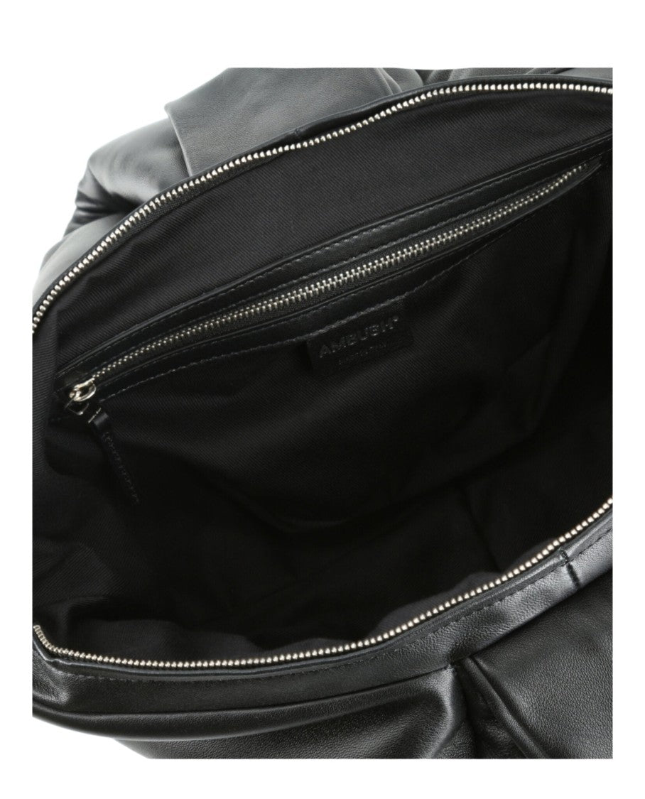 Ambush Twist Top Leather Clutch