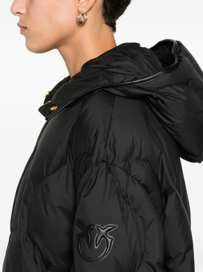Pinko Puffer Jacket With Quilted Pattern