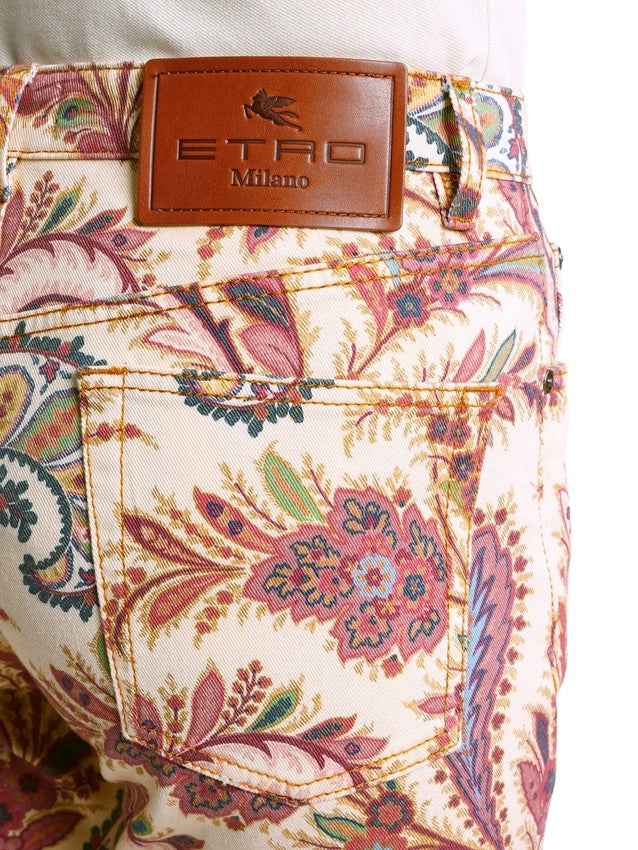 Etro Regular Fit Straight-Leg Jeans