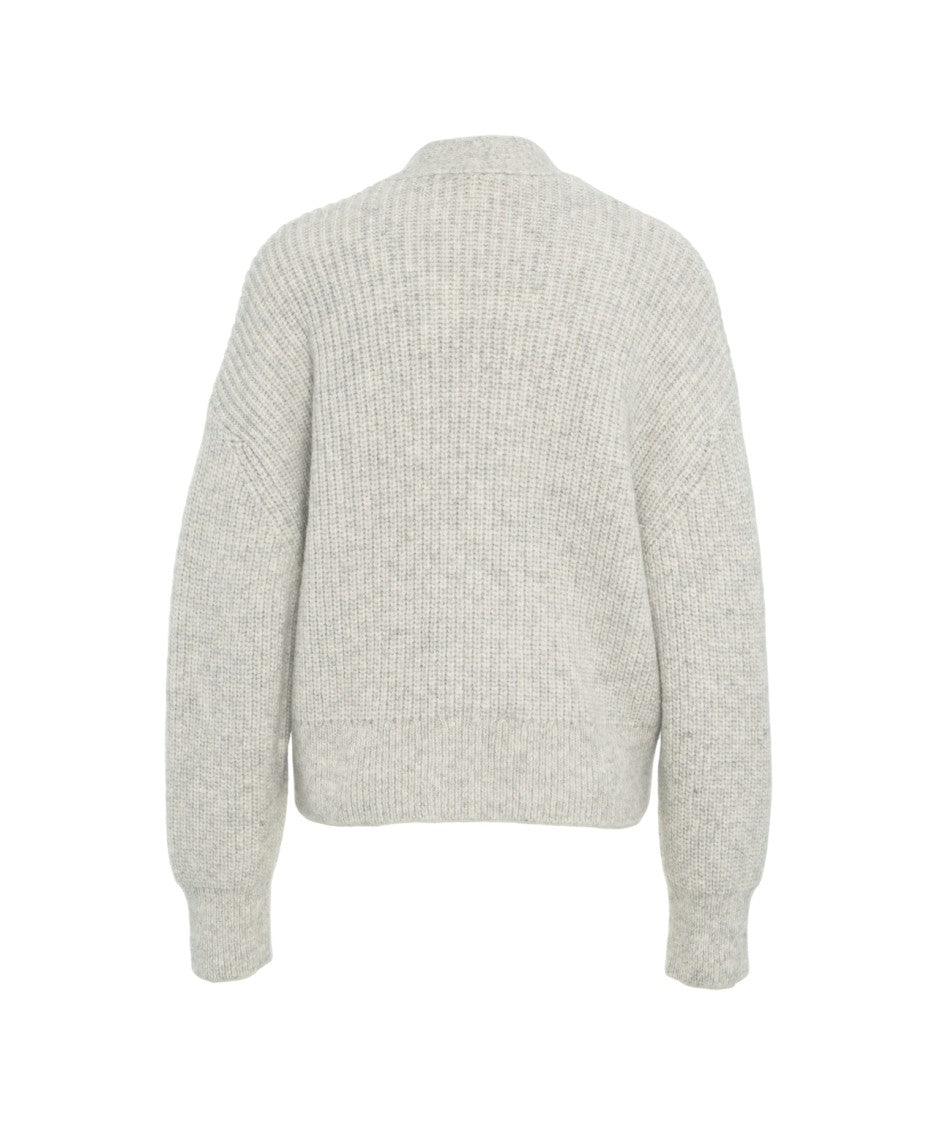 Closed Relaxed Fit Cardigan In Soft Alpaca Blend