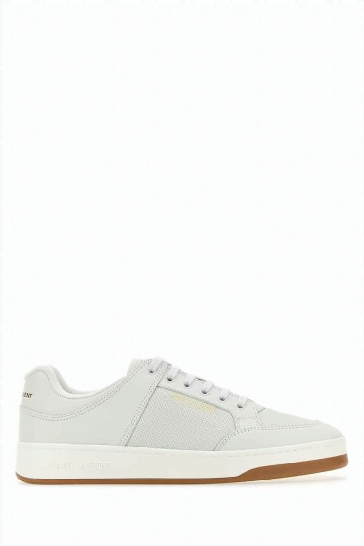 Saint Laurent Low-Top Sneakers With Smooth Calf Leather