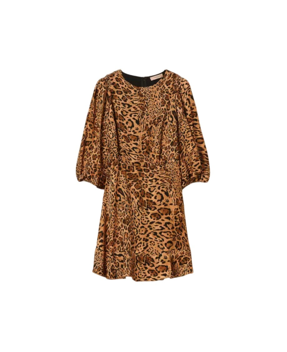 Twin-Set Jacquard Viscose Mini Dress