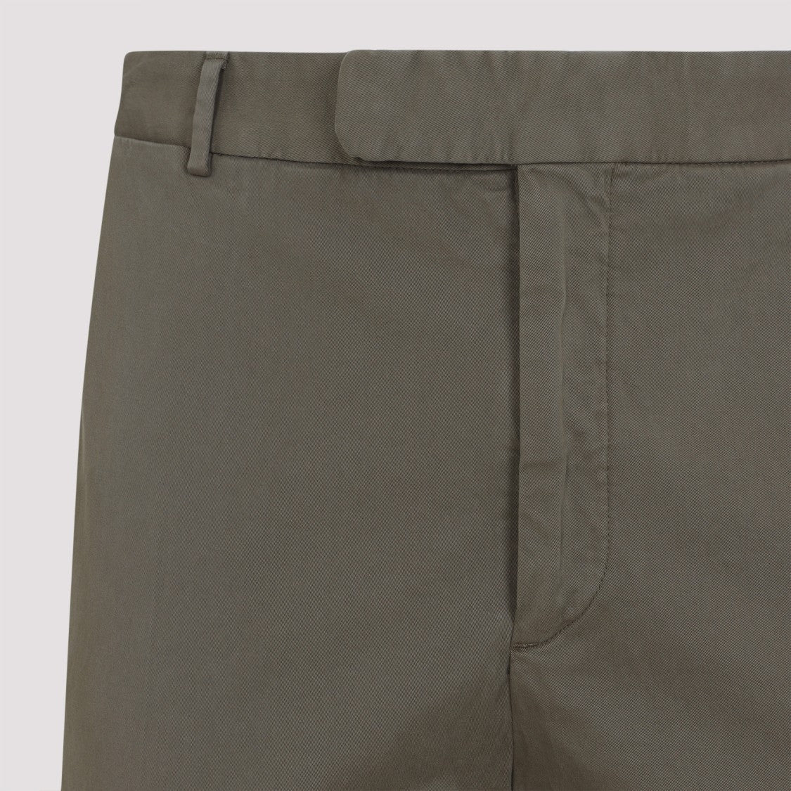 Ralph Lauren X Purple Label Tailored Green Trousers With Classic Waistband