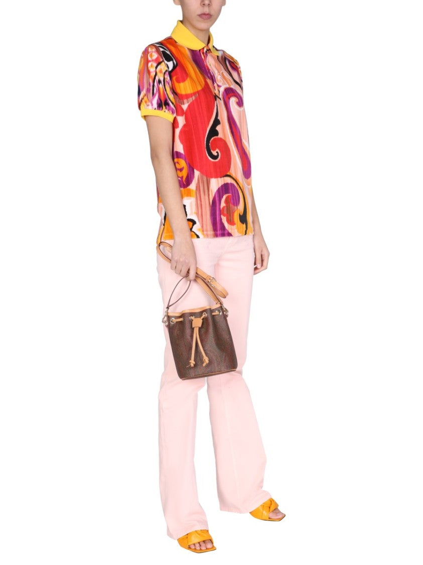 Etro Jeans With Embroidered Floral Detail