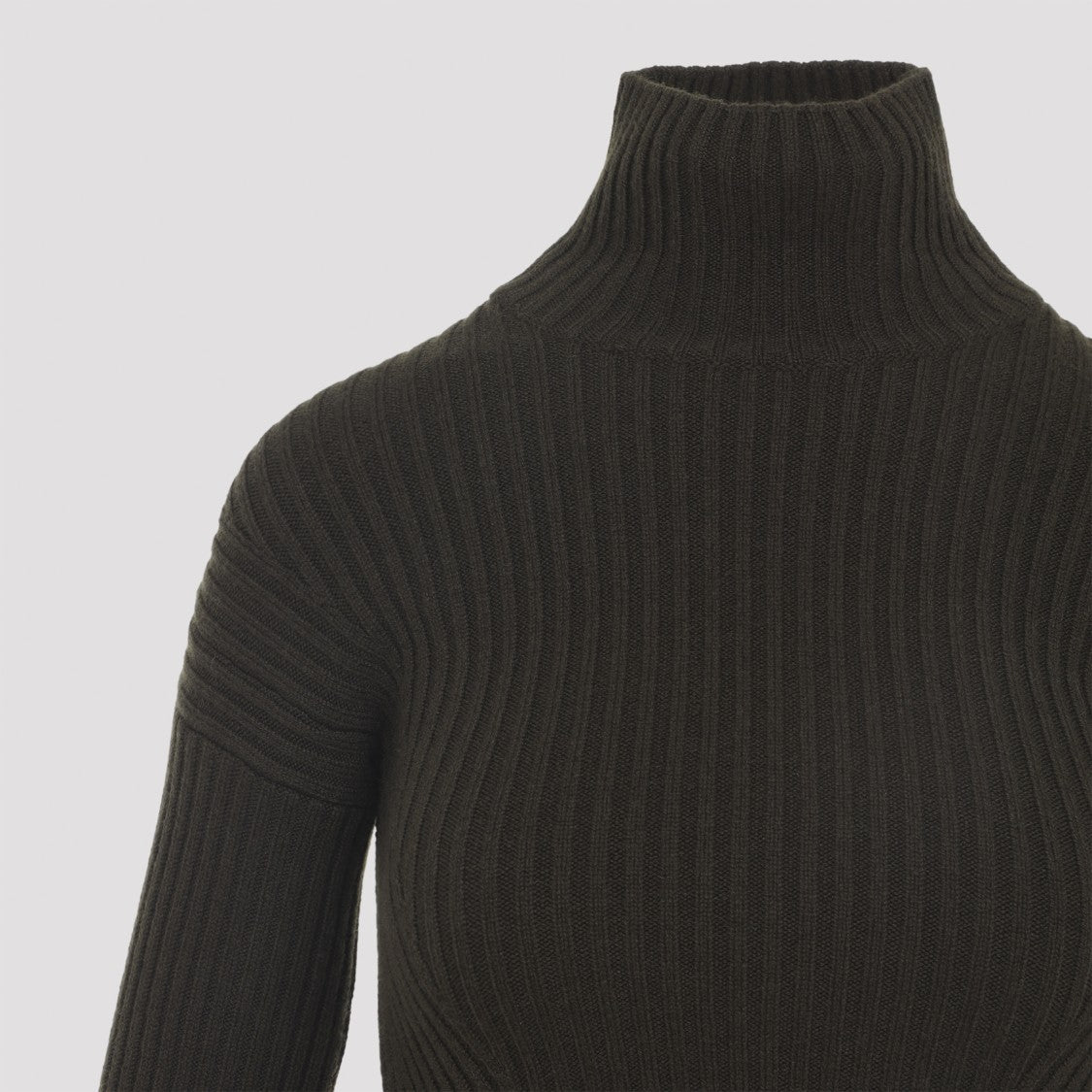 Max Mara Bolsena Green Wool Sweater