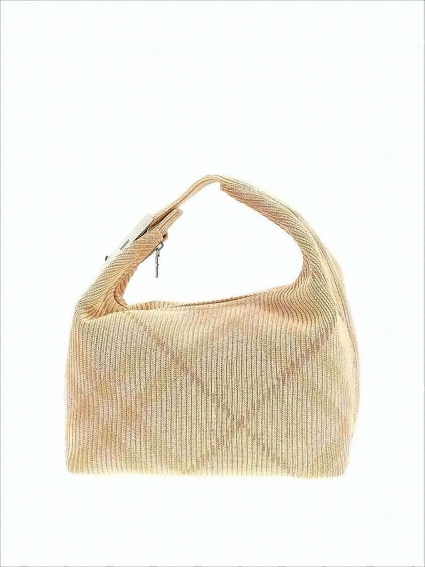 Burberry Textured Nylon Shoulder Bag