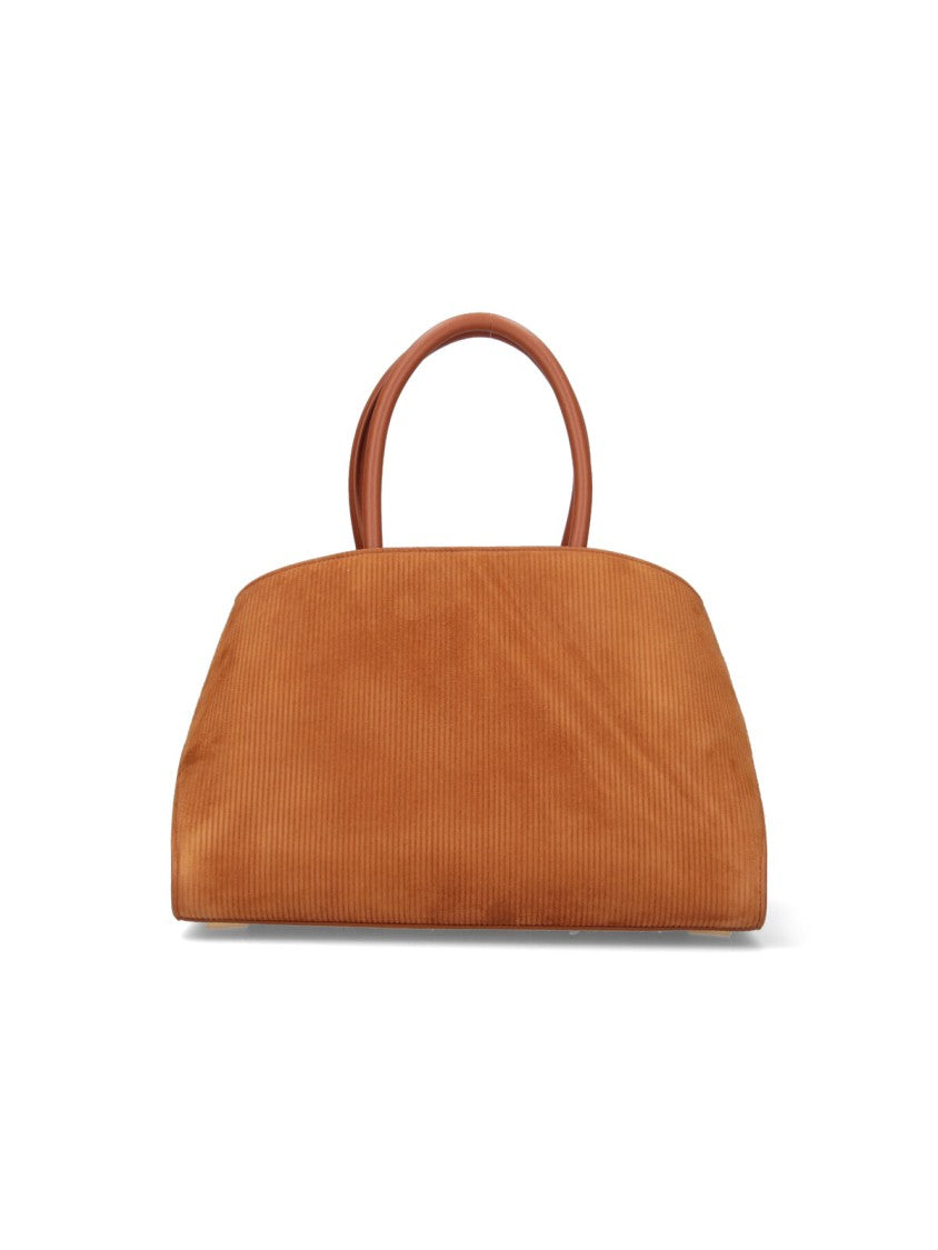 Ferragamo Medium "Hug" Bag – Brown/Striped
