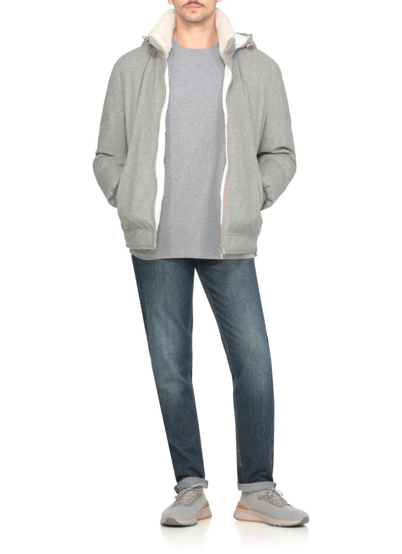Brunello Cucinelli Wool Down Jacket