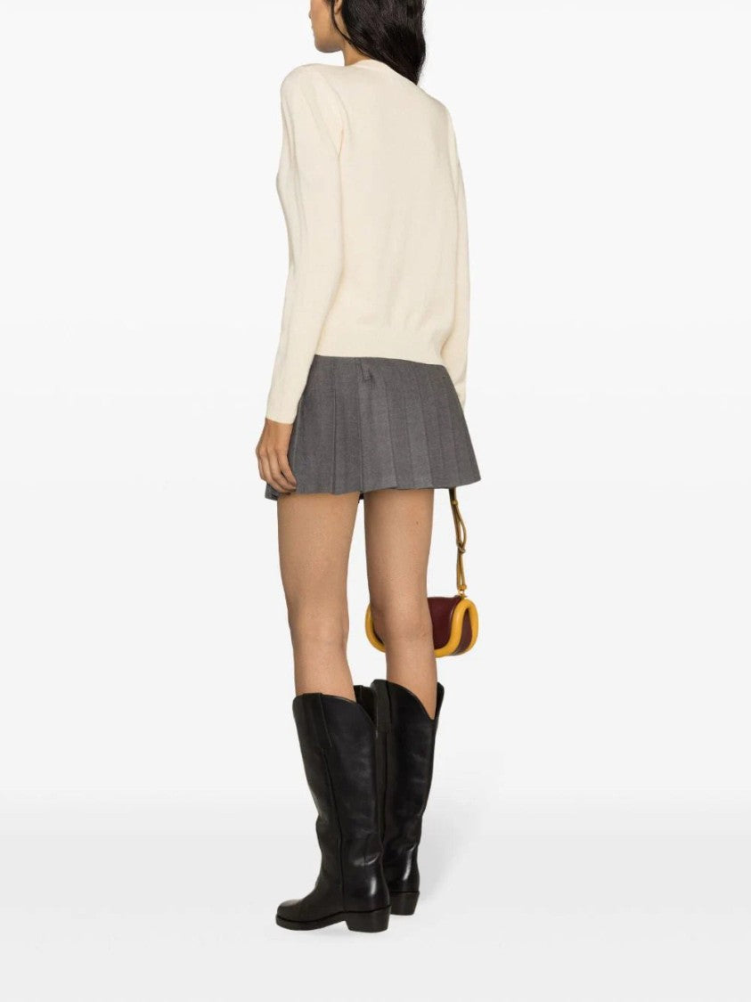 Ganni Mix Merino-Cashmere Jumper