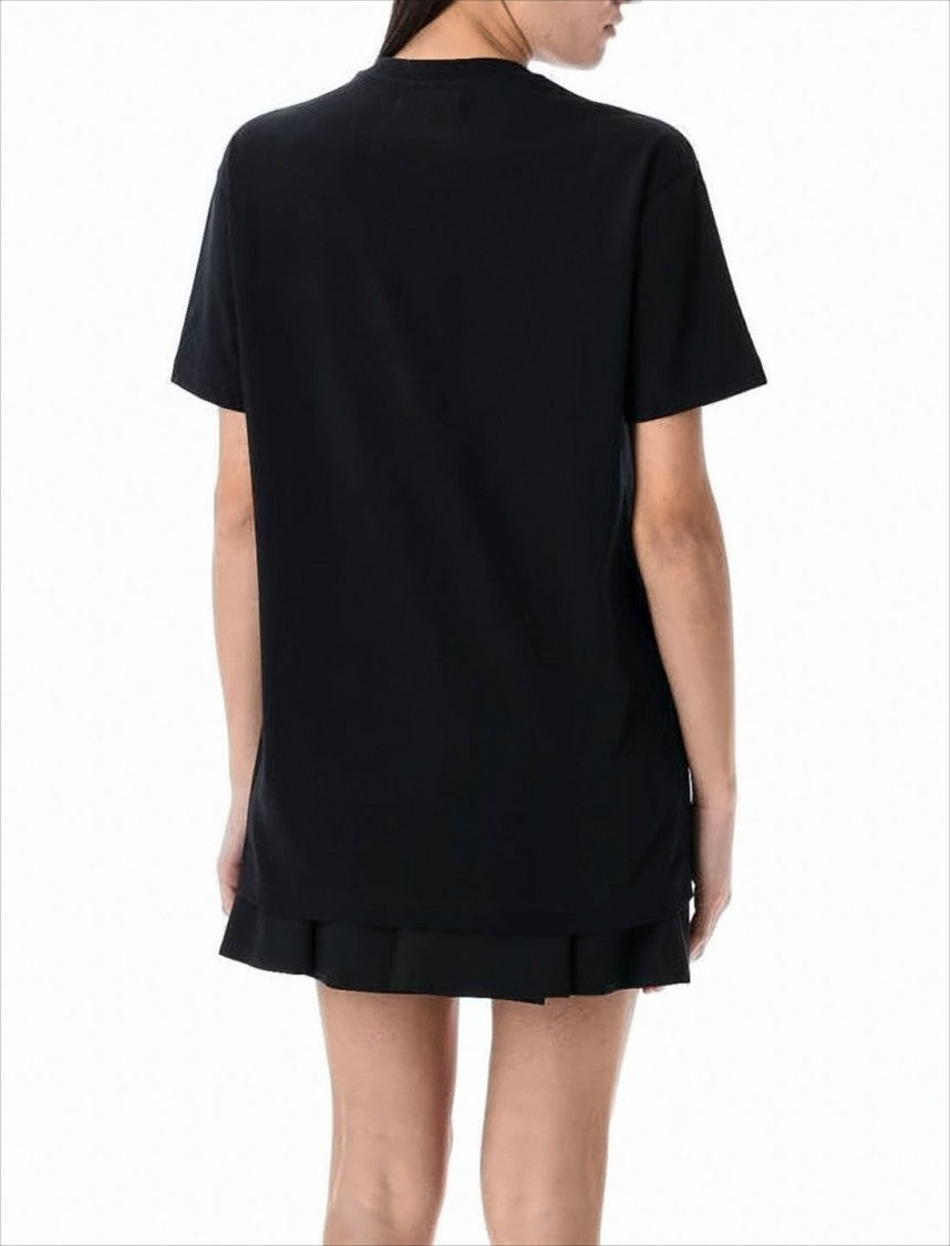 Vivienne Westwood Relaxed Fit Black Graphic Emblem T-Shirt