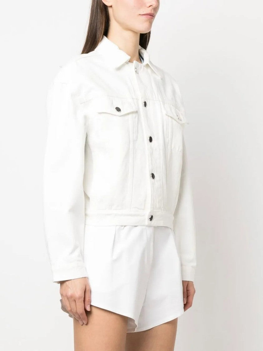 Loulou Studio Long-Sleeved Denim Jacket