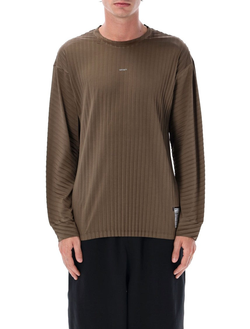 Satisfy Pleated Long Tee